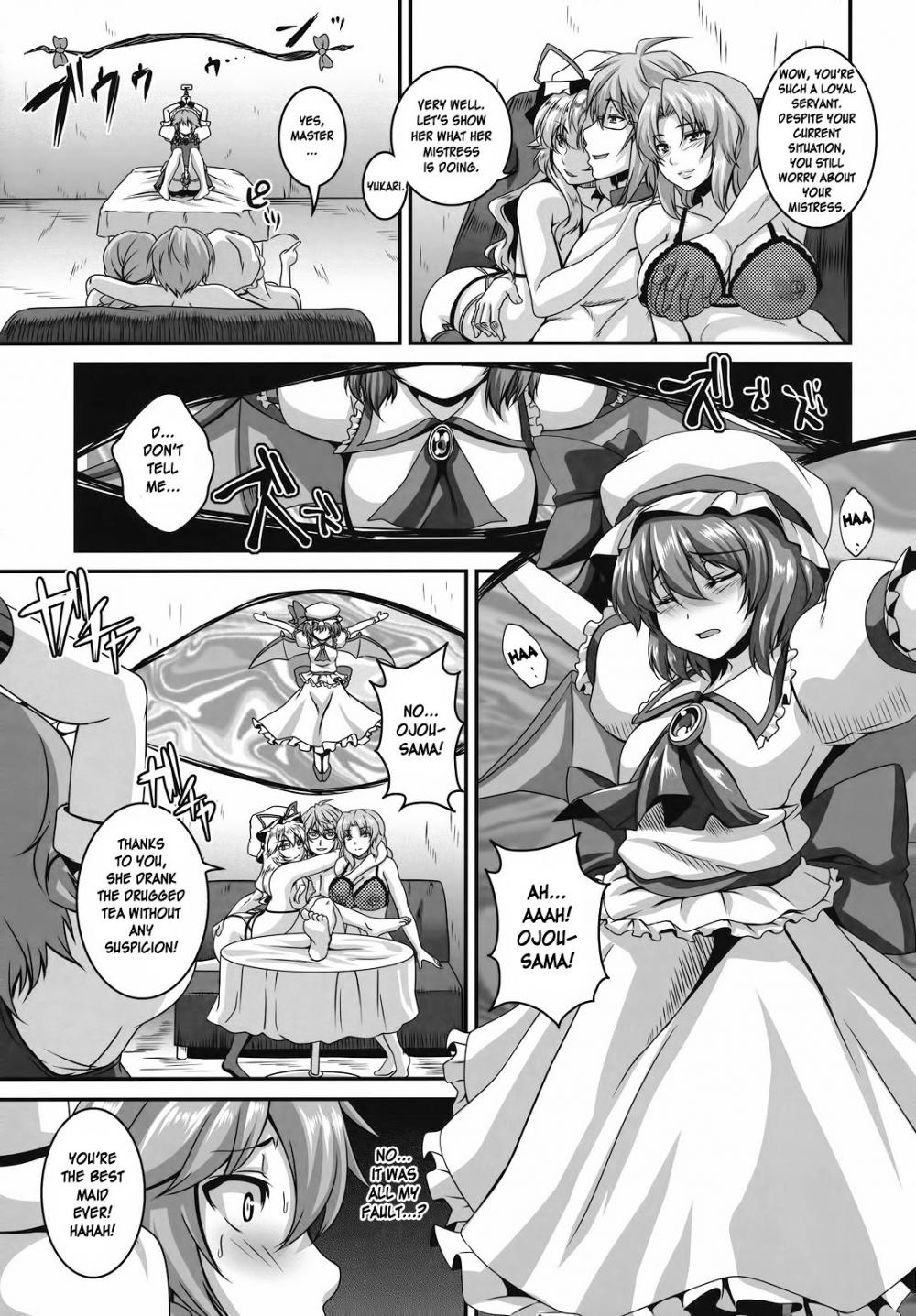 Hentai Manga Comic-Sakuya's Descent Into Madness-Read-6